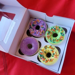 Double Shea butter donut soaps